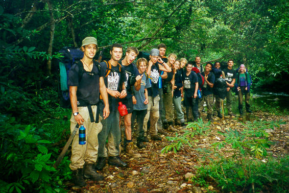 Raleigh International - Belize 1999 - Trekking Phase